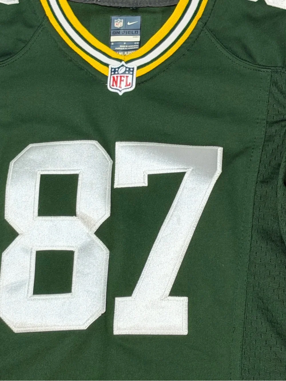 Jordy Nelson Green Bay Packers NFL Football Nike Stitched Boys Kids Jersey